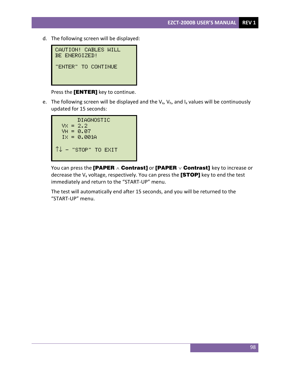 Vanguard EZCT-2000B User Manual | Page 102 / 118