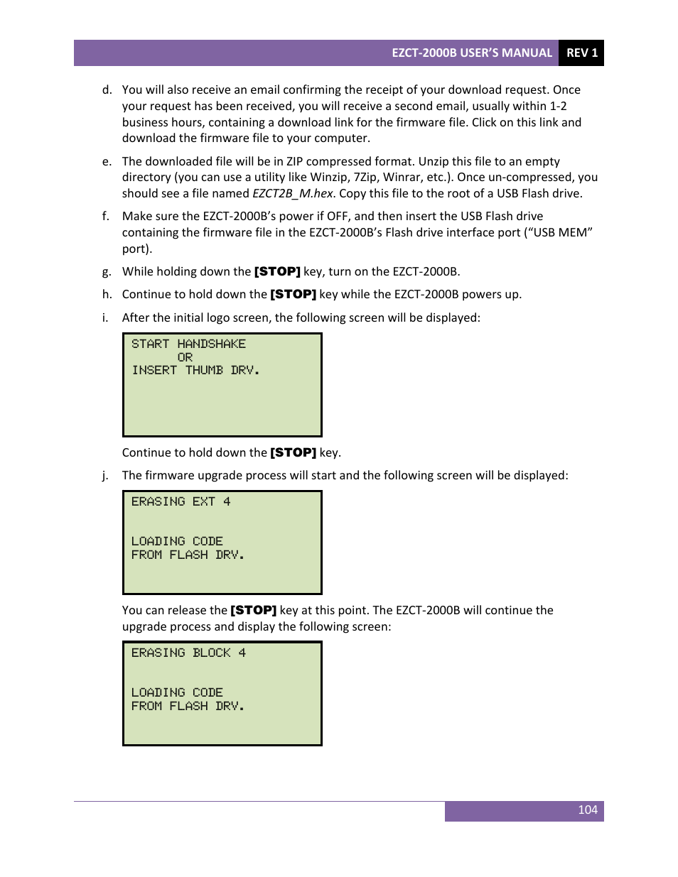 Vanguard EZCT-2000B User Manual | Page 108 / 118