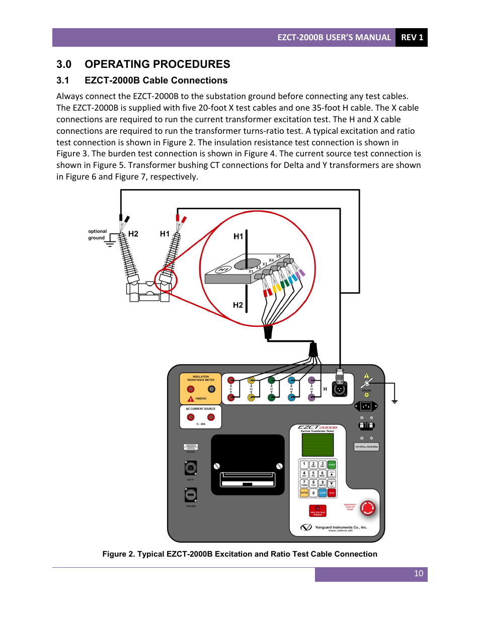 Vanguard EZCT-2000B User Manual | Page 14 / 118