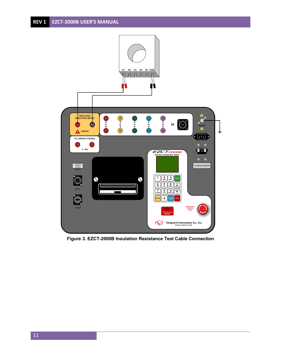 Vanguard EZCT-2000B User Manual | Page 15 / 118