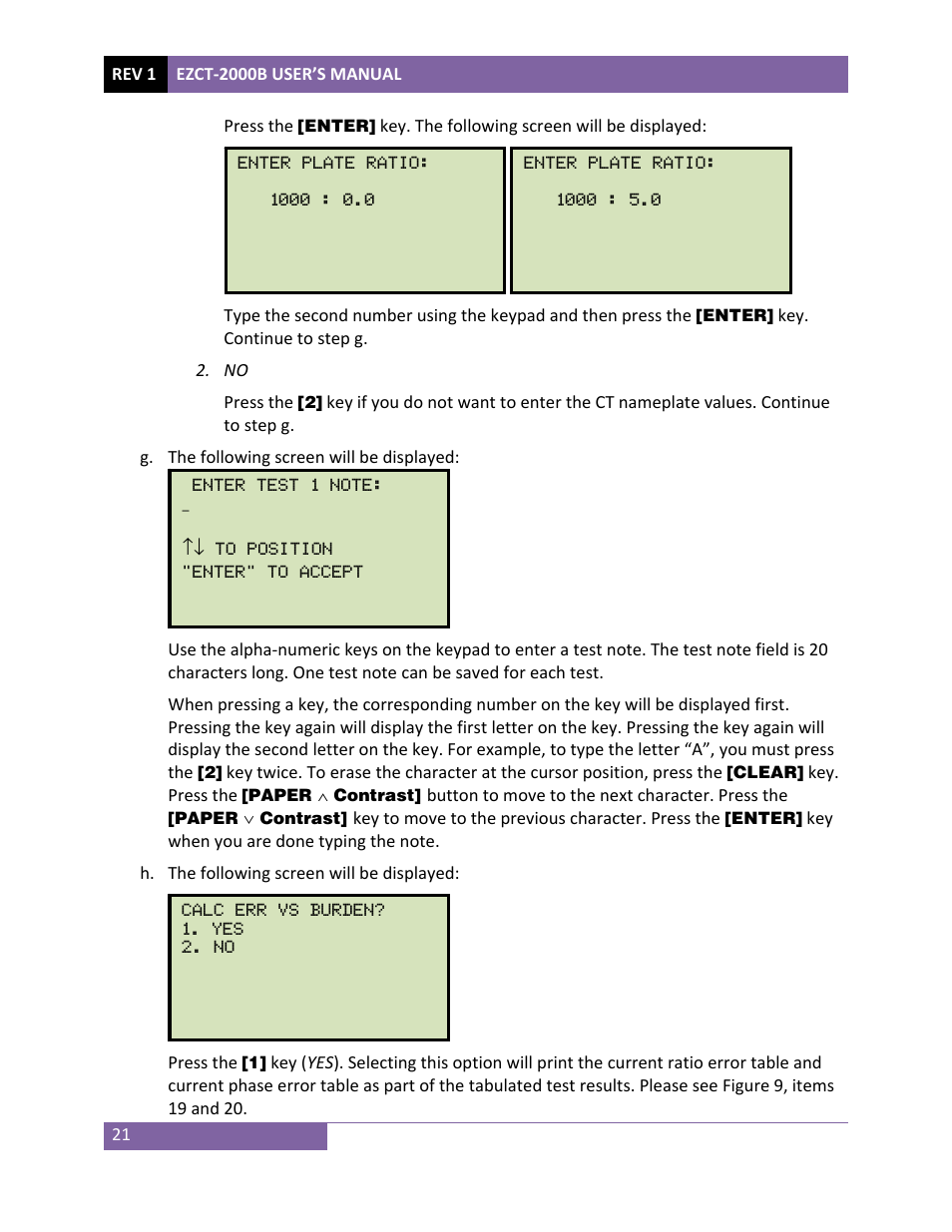 Vanguard EZCT-2000B User Manual | Page 25 / 118