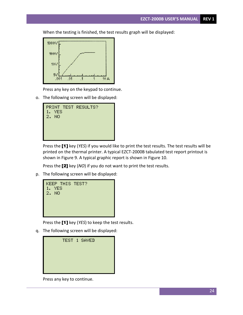 Vanguard EZCT-2000B User Manual | Page 28 / 118