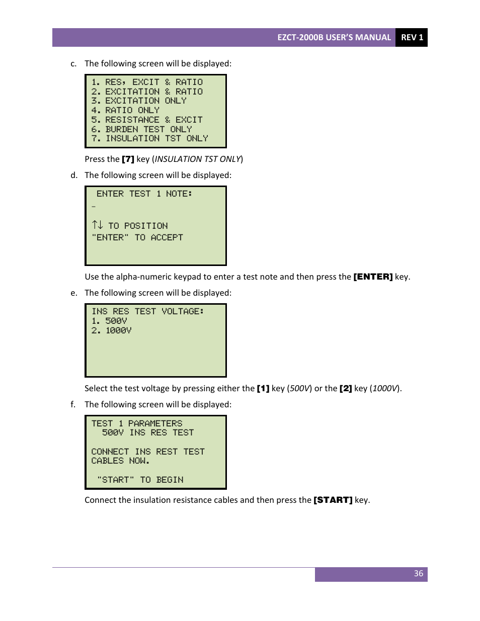 Vanguard EZCT-2000B User Manual | Page 40 / 118