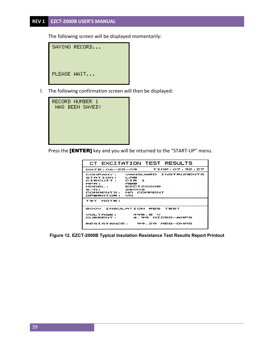 Vanguard EZCT-2000B User Manual | Page 43 / 118