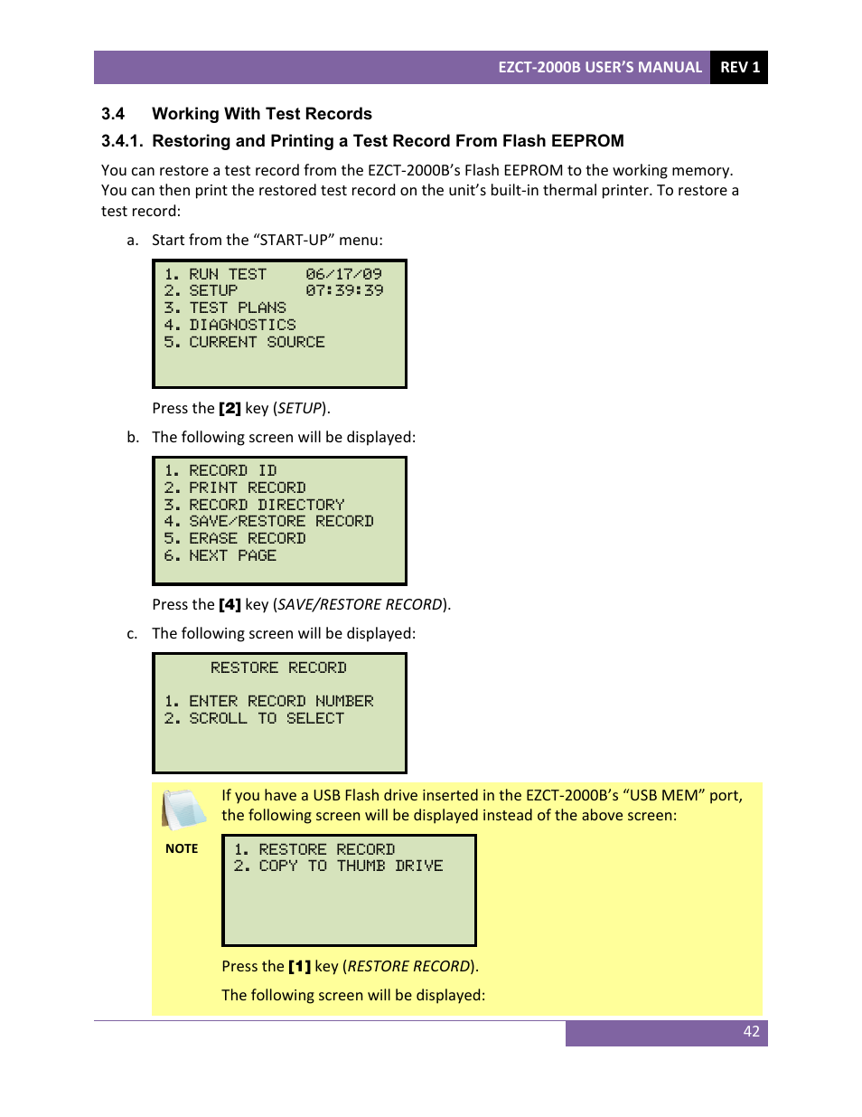 Vanguard EZCT-2000B User Manual | Page 46 / 118