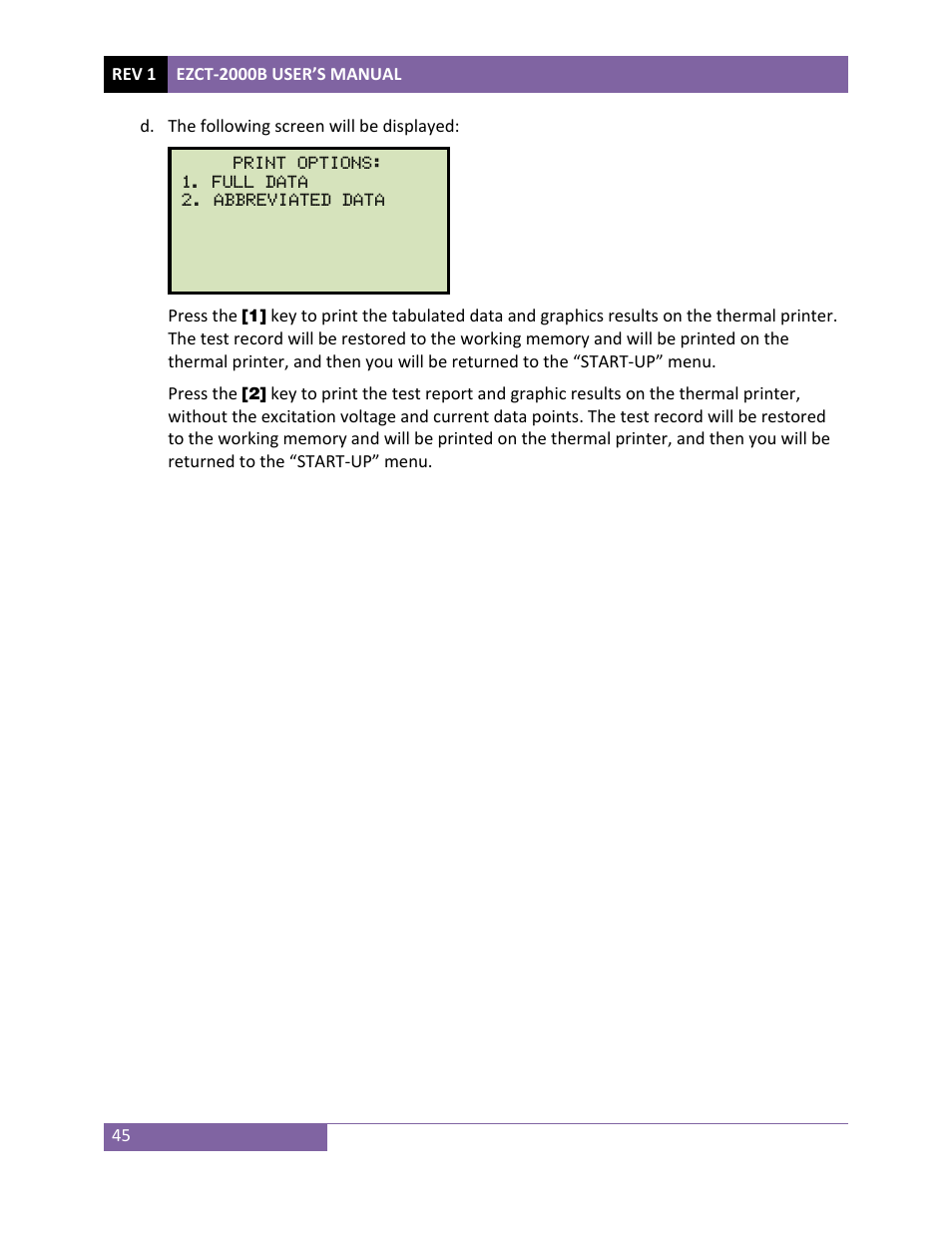 Vanguard EZCT-2000B User Manual | Page 49 / 118