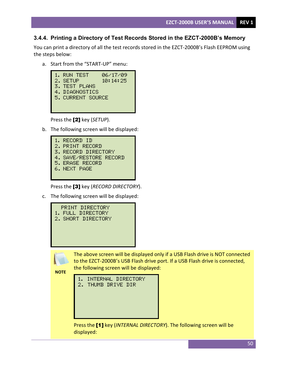 Vanguard EZCT-2000B User Manual | Page 54 / 118