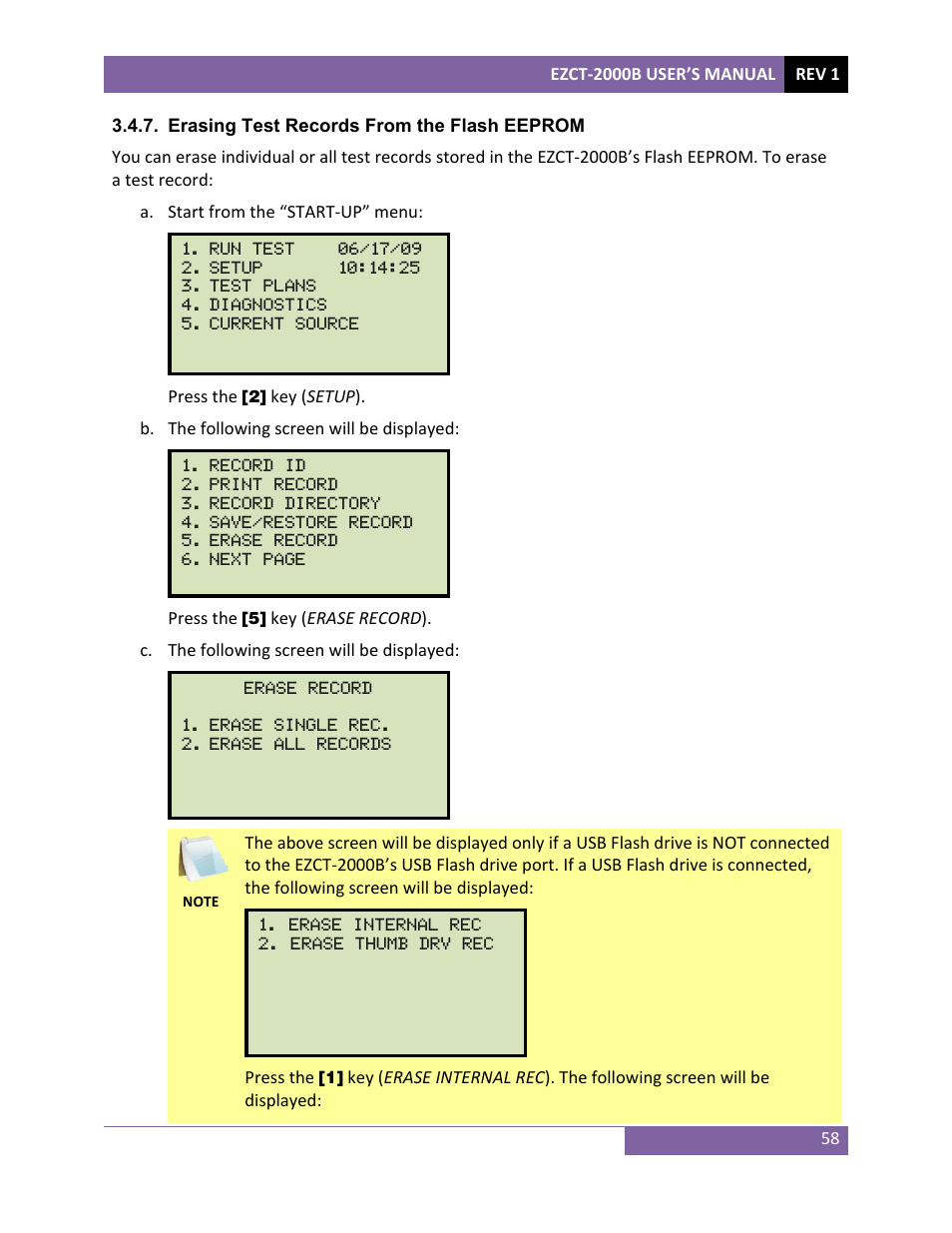 Vanguard EZCT-2000B User Manual | Page 62 / 118