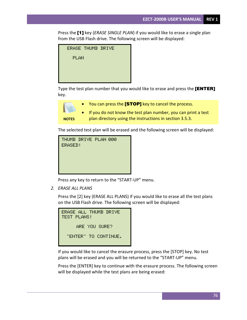 Vanguard EZCT-2000B User Manual | Page 80 / 118