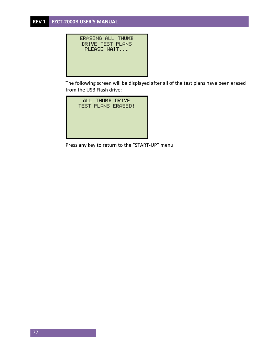 Vanguard EZCT-2000B User Manual | Page 81 / 118