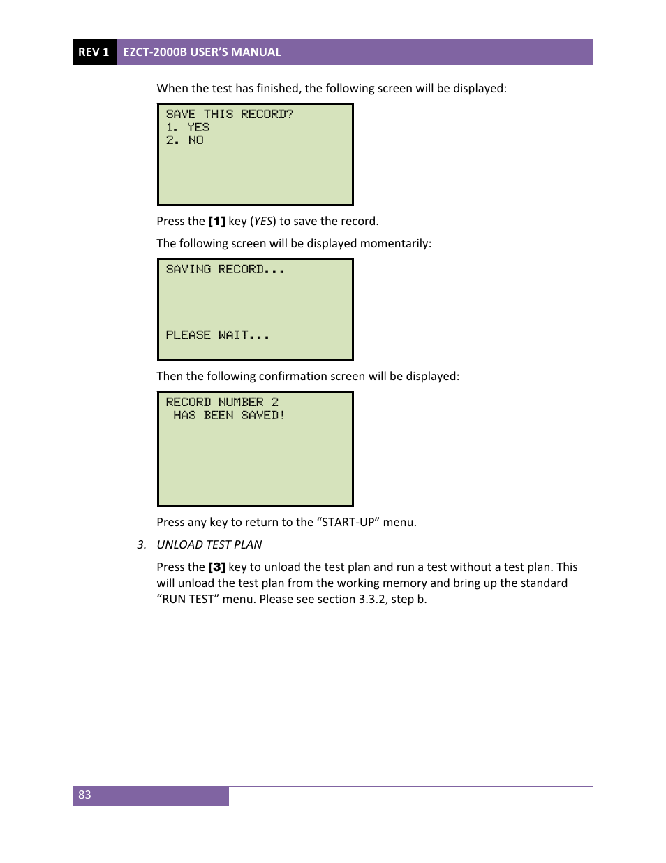 Vanguard EZCT-2000B User Manual | Page 87 / 118