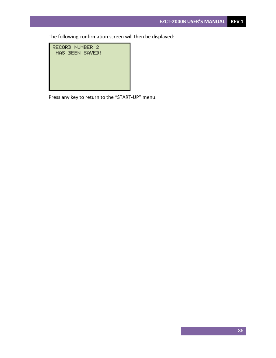 Vanguard EZCT-2000B User Manual | Page 90 / 118