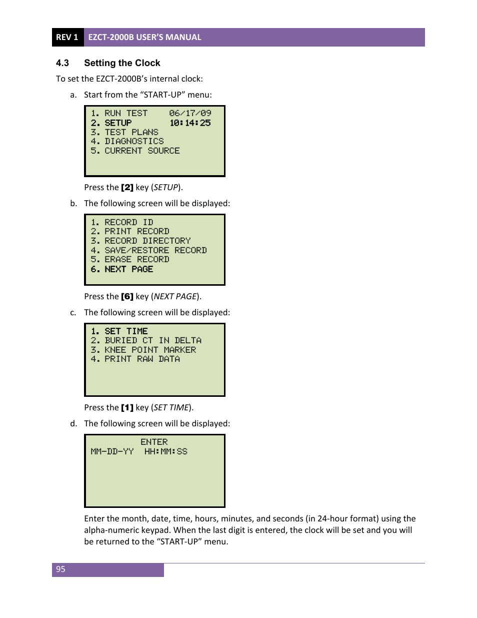 Vanguard EZCT-2000B User Manual | Page 99 / 118