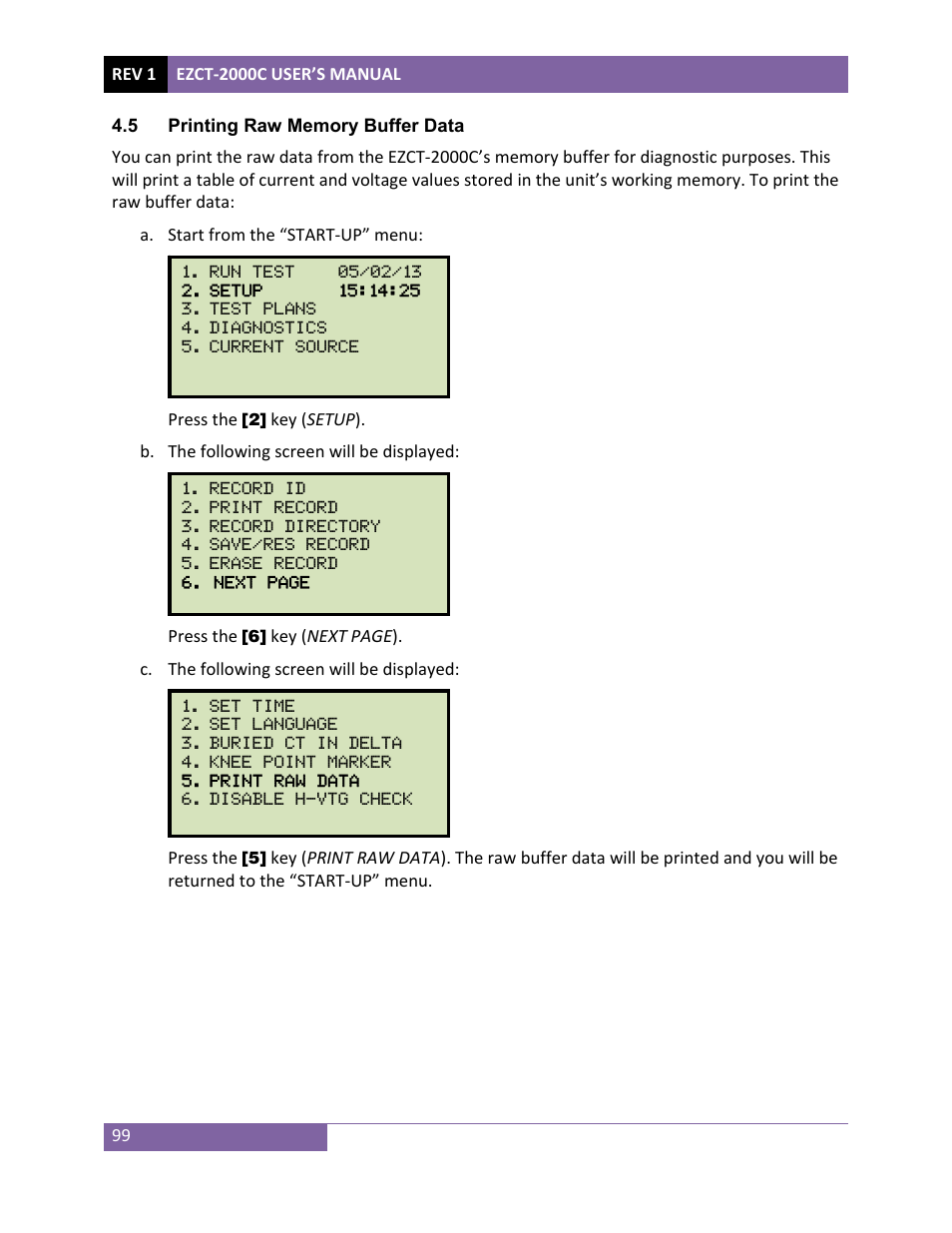 Vanguard EZCT-2000C Plus User Manual | Page 103 / 119