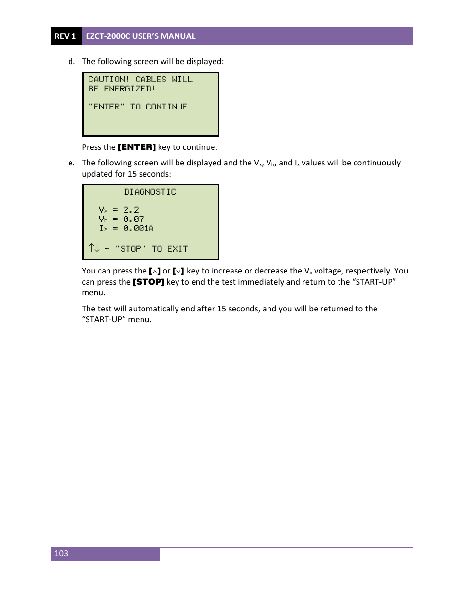 Vanguard EZCT-2000C Plus User Manual | Page 107 / 119
