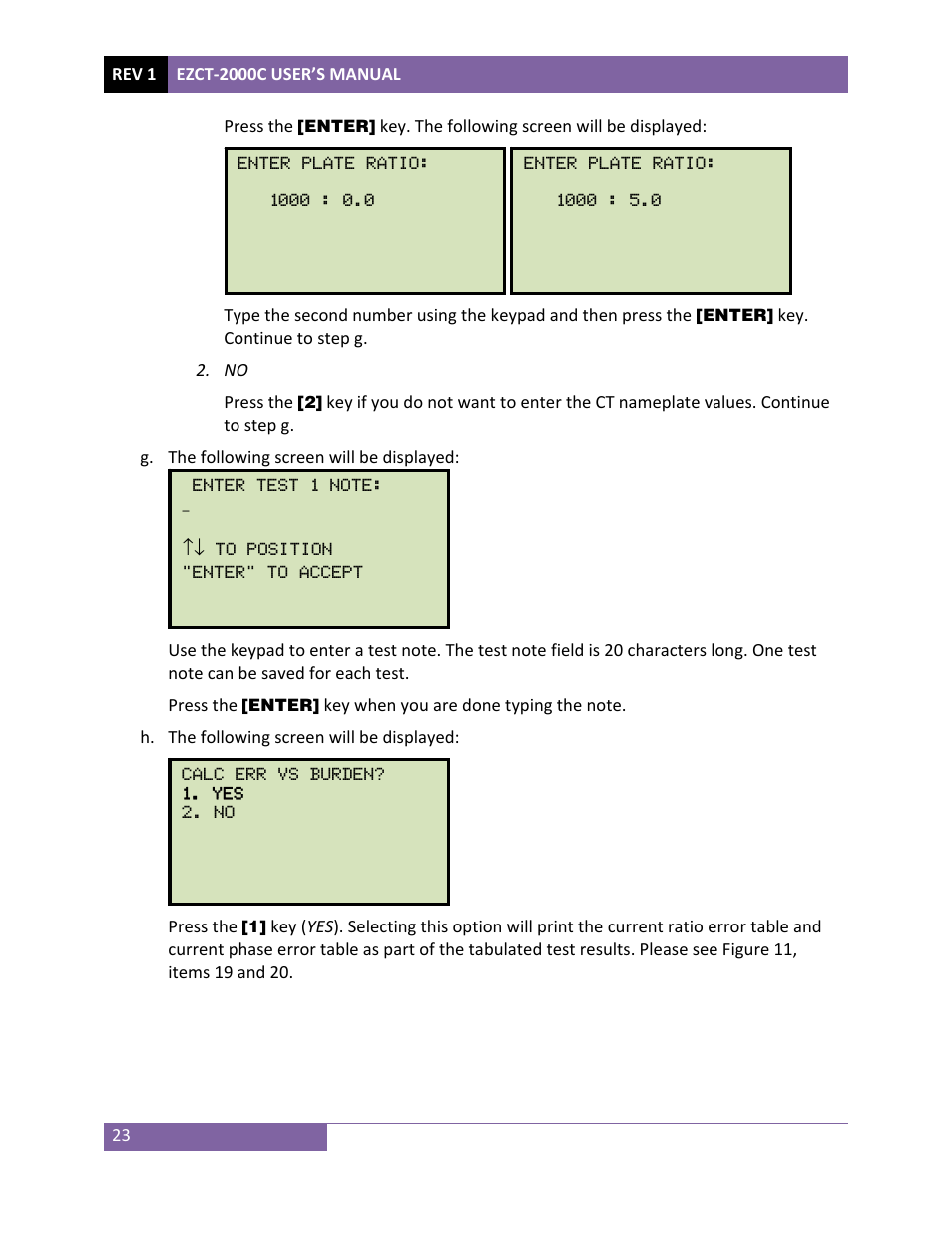 Vanguard EZCT-2000C Plus User Manual | Page 27 / 119