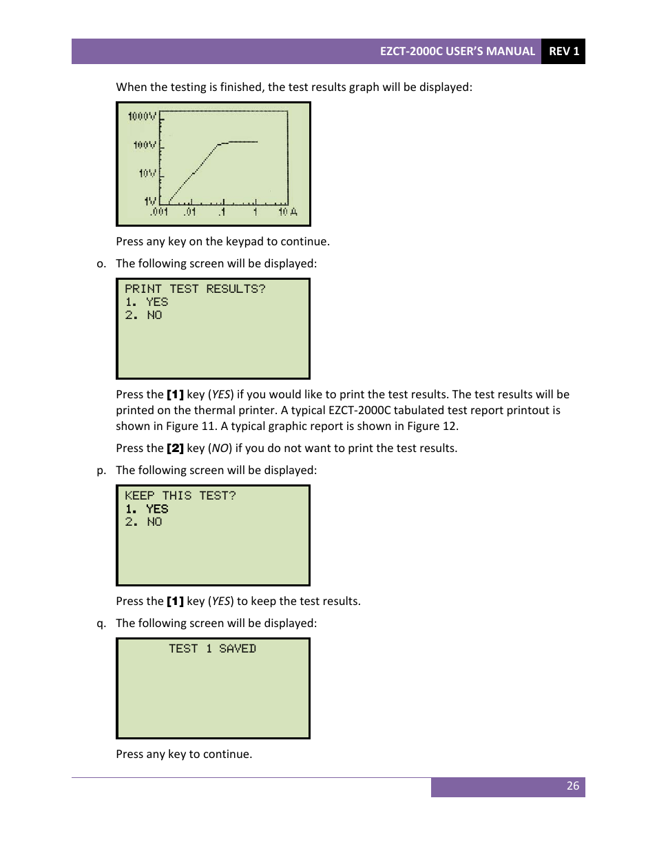 Vanguard EZCT-2000C Plus User Manual | Page 30 / 119