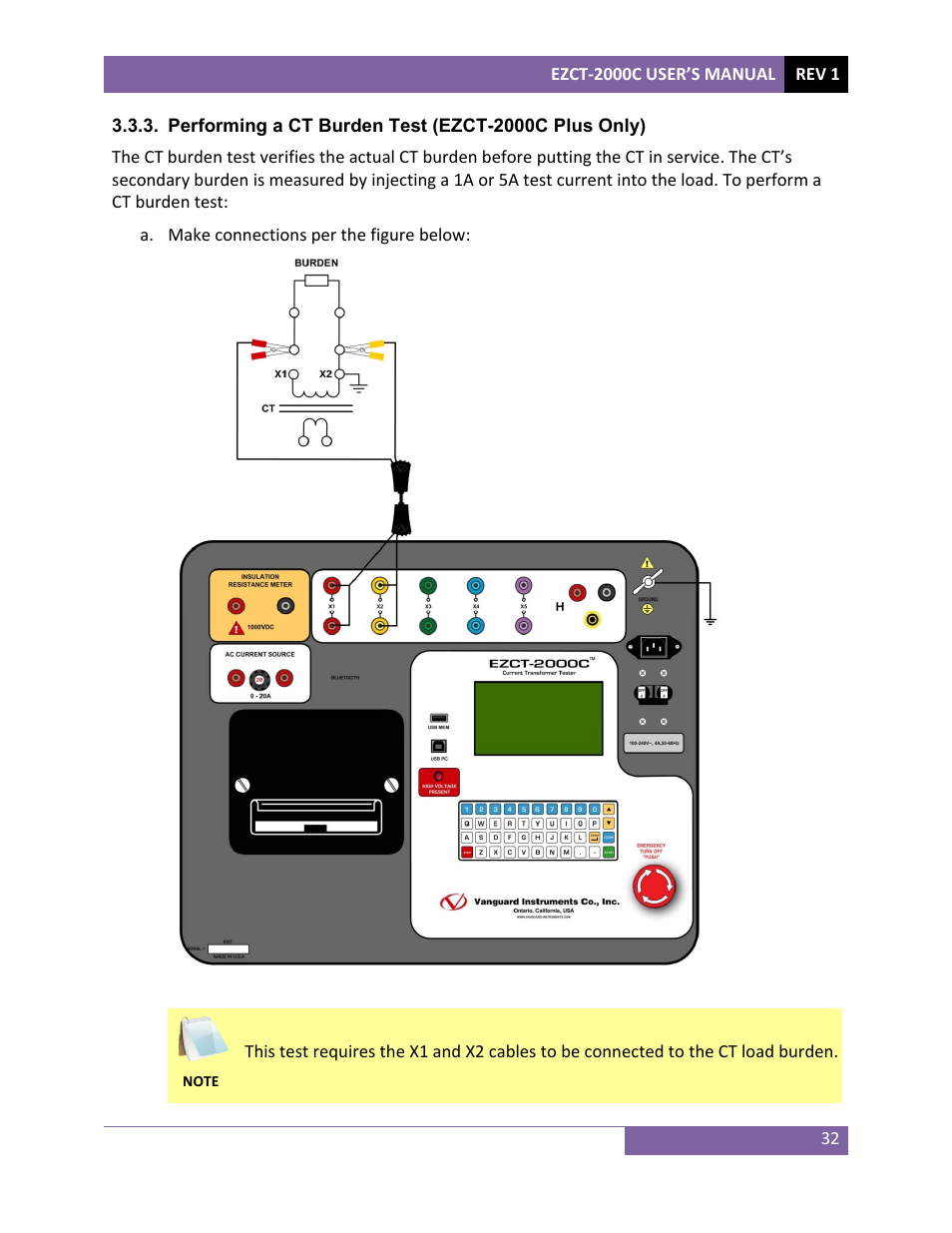 Vanguard EZCT-2000C Plus User Manual | Page 36 / 119