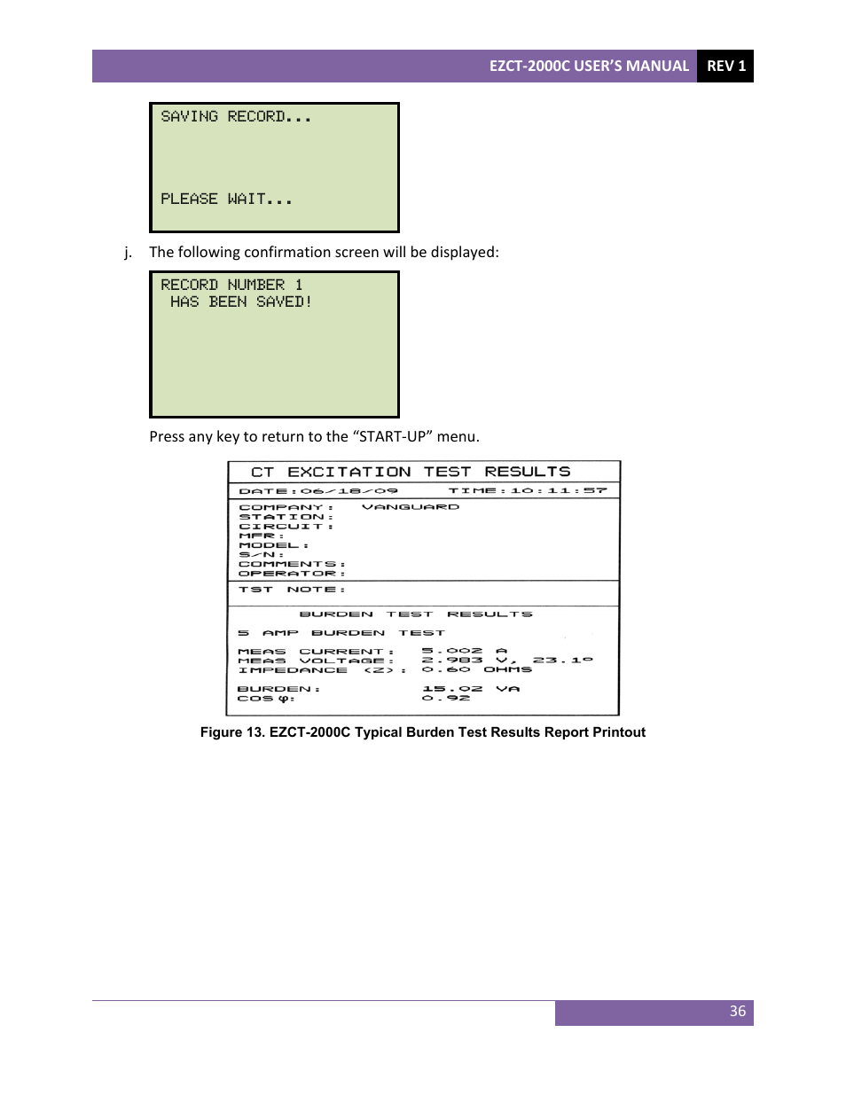 Vanguard EZCT-2000C Plus User Manual | Page 40 / 119