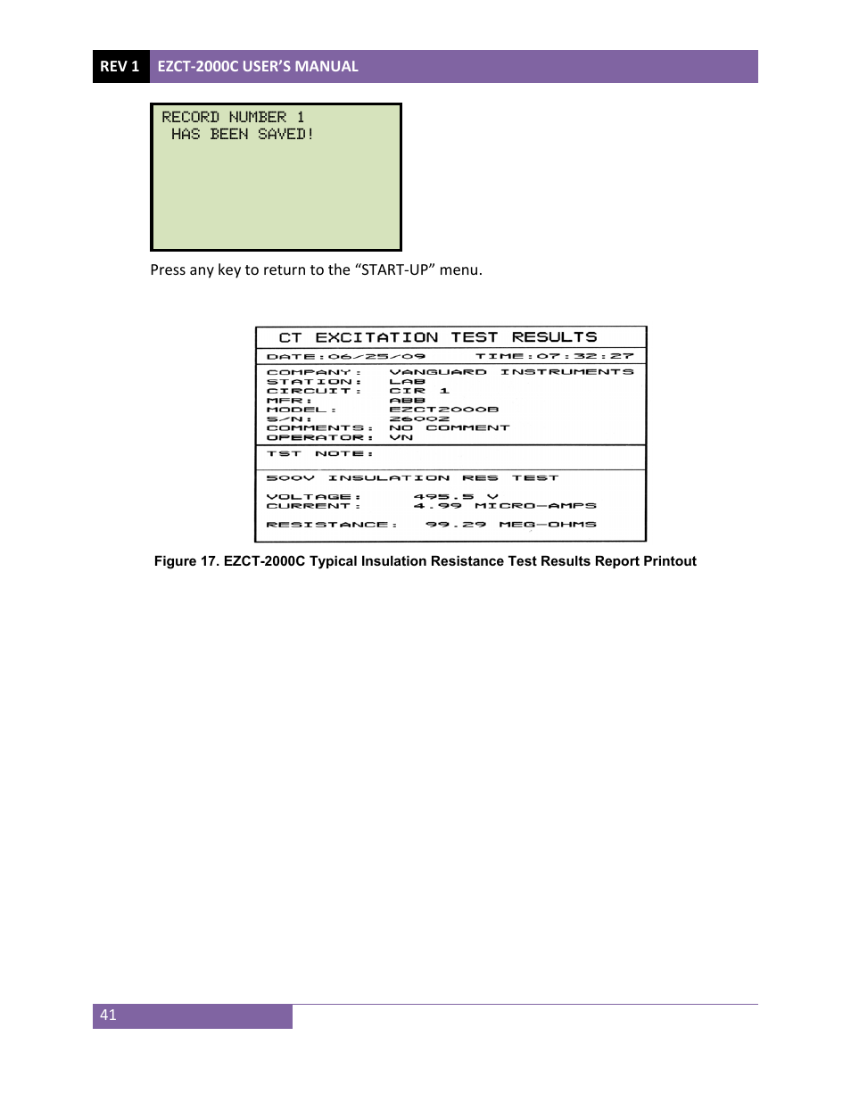 Vanguard EZCT-2000C Plus User Manual | Page 45 / 119