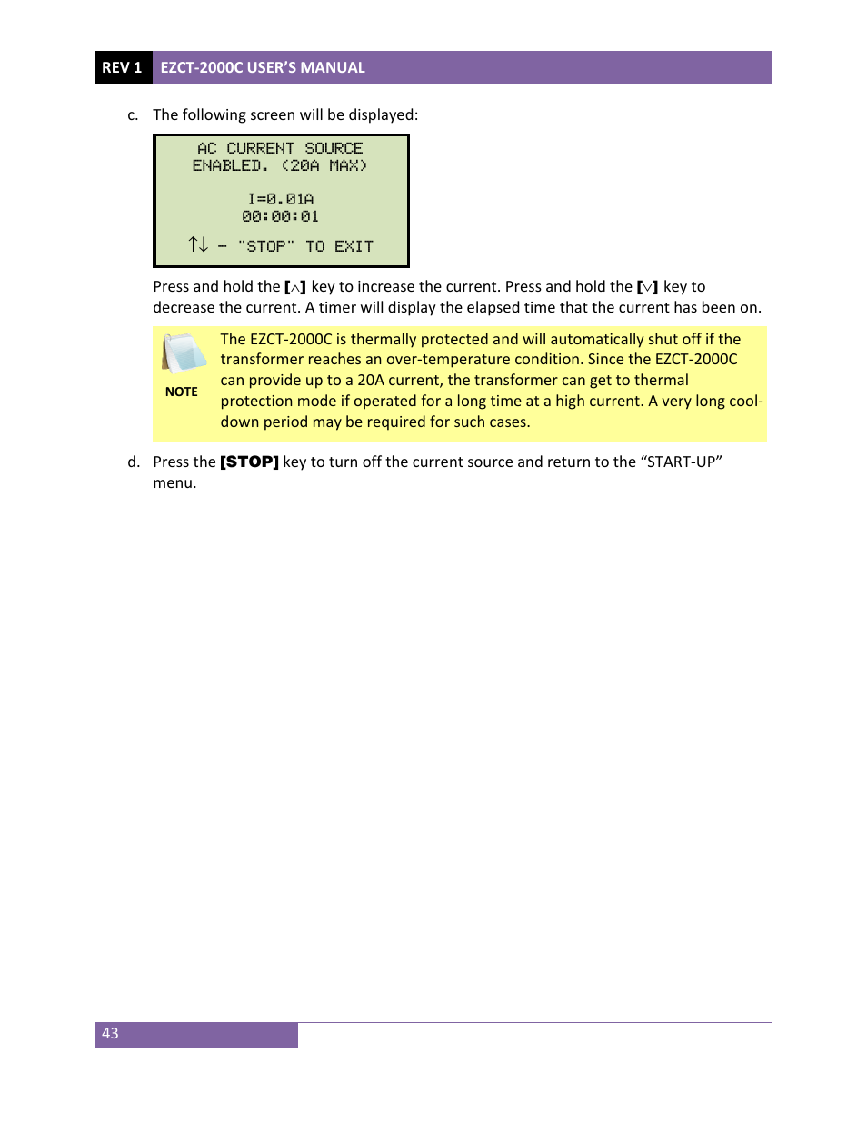 Vanguard EZCT-2000C Plus User Manual | Page 47 / 119