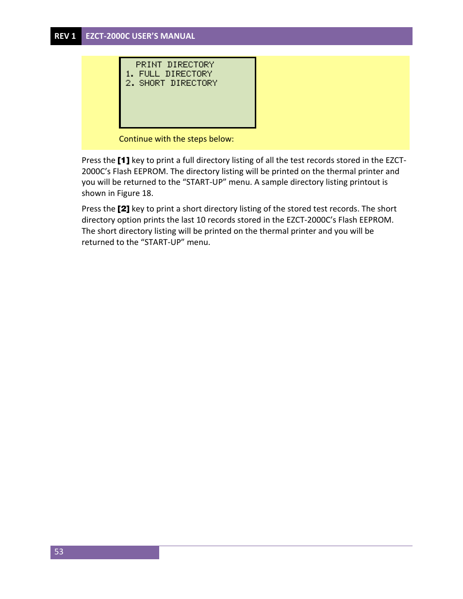 Vanguard EZCT-2000C Plus User Manual | Page 57 / 119