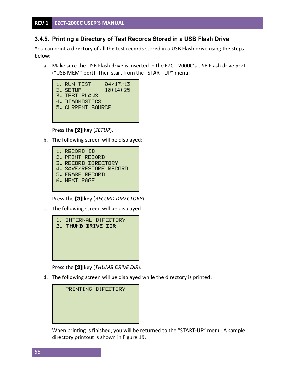 Vanguard EZCT-2000C Plus User Manual | Page 59 / 119