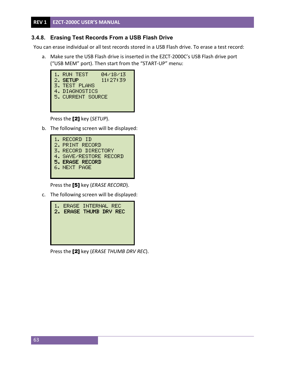 Vanguard EZCT-2000C Plus User Manual | Page 67 / 119