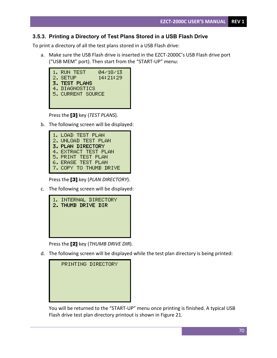 Vanguard EZCT-2000C Plus User Manual | Page 74 / 119