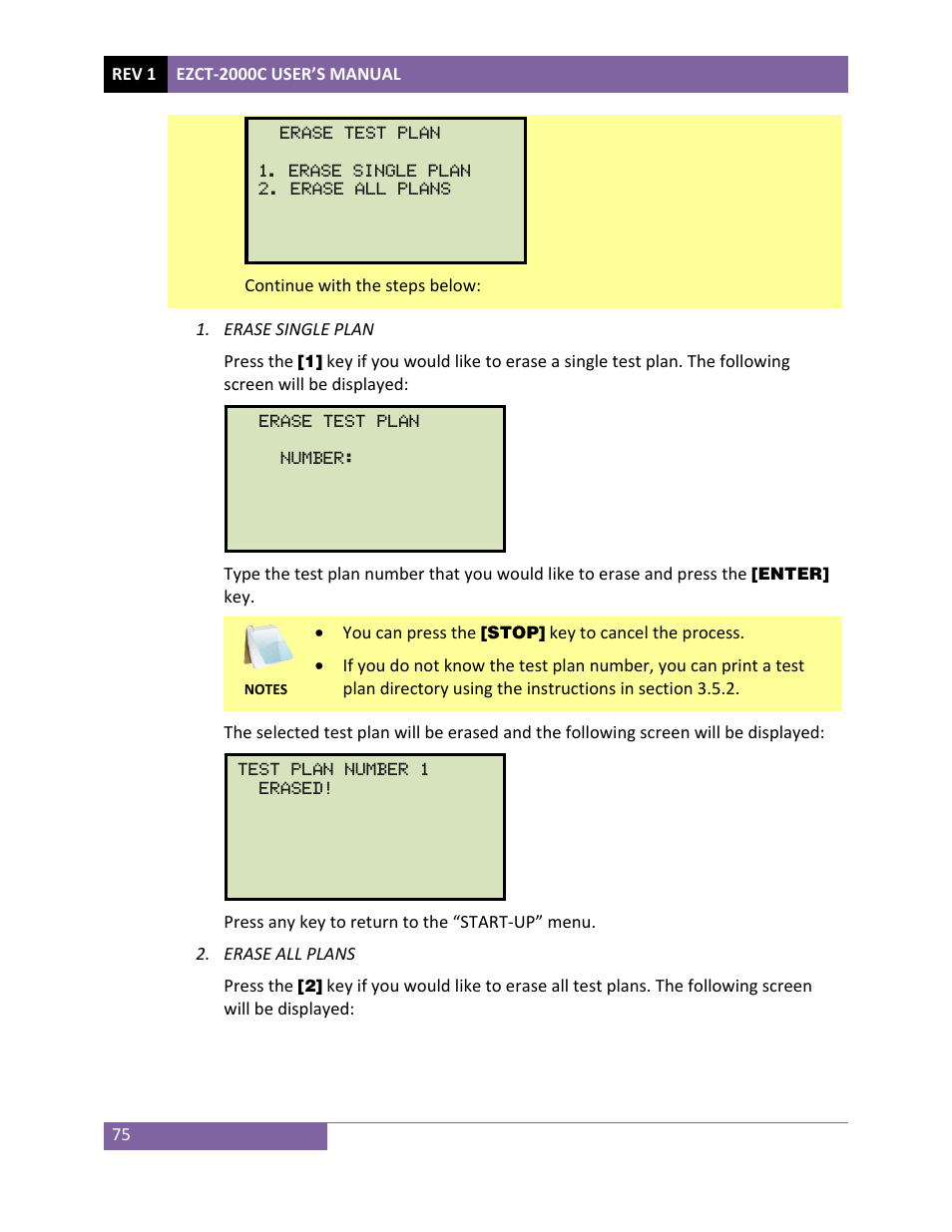 Vanguard EZCT-2000C Plus User Manual | Page 79 / 119