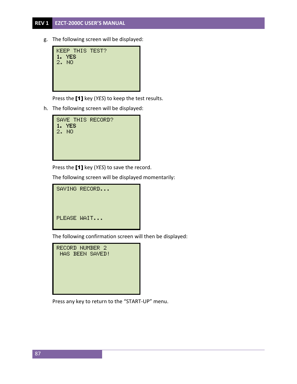 Vanguard EZCT-2000C Plus User Manual | Page 91 / 119