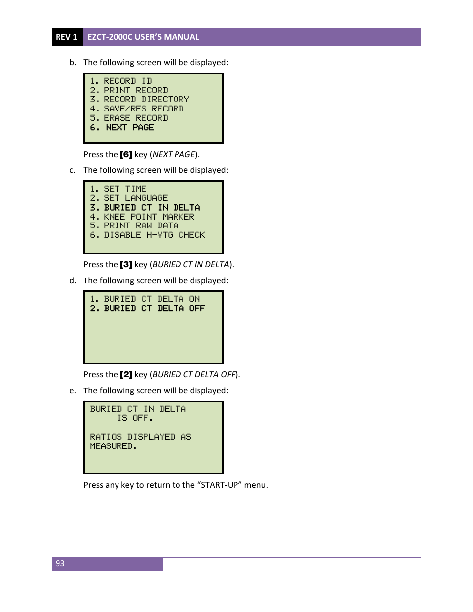 Vanguard EZCT-2000C Plus User Manual | Page 97 / 119