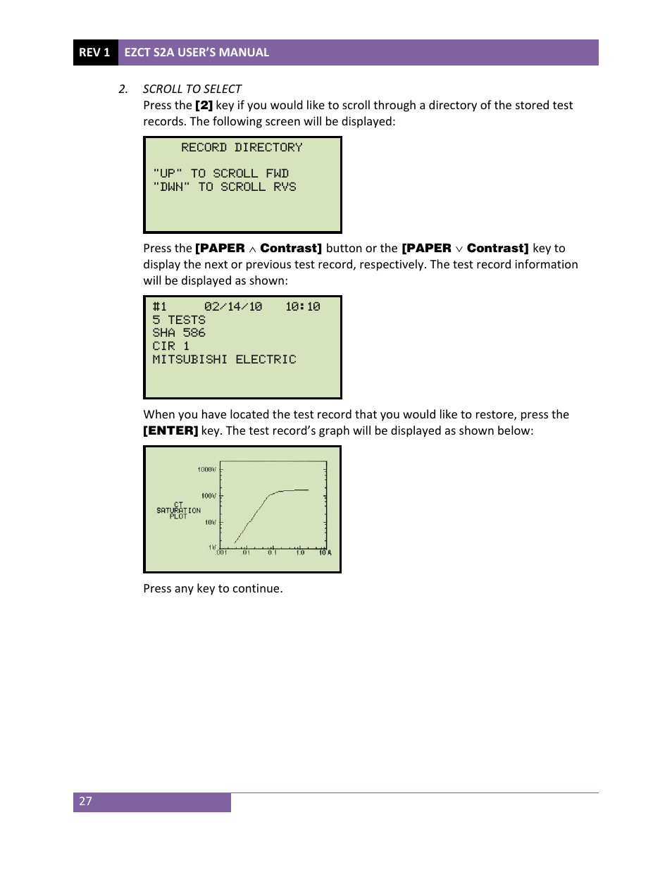 Vanguard EZCT-S2A User Manual | Page 31 / 98