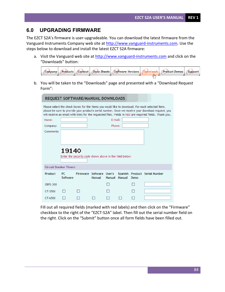 Vanguard EZCT-S2A User Manual | Page 88 / 98