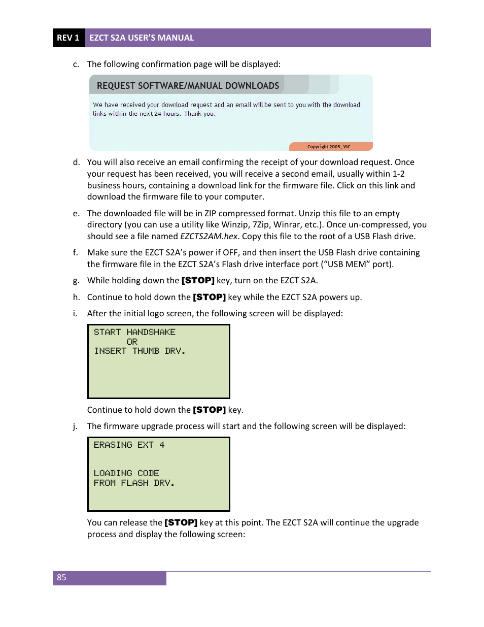 Vanguard EZCT-S2A User Manual | Page 89 / 98