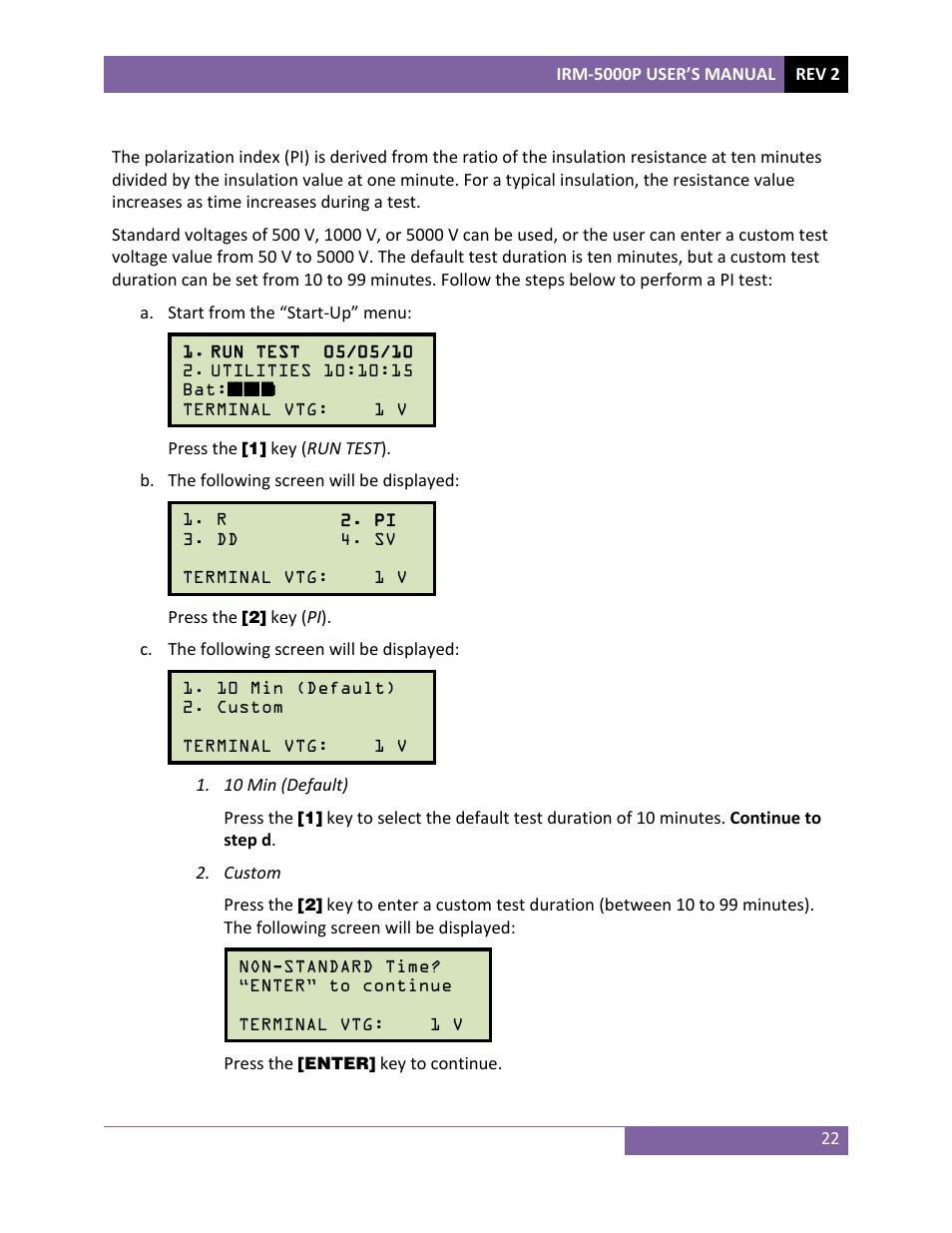 Vanguard IRM-5000P User Manual | Page 26 / 58