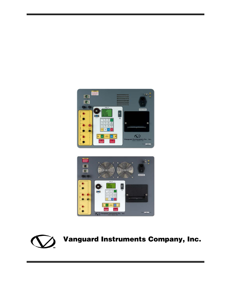 Vanguard LTCA-10_40 User Manual | 58 pages