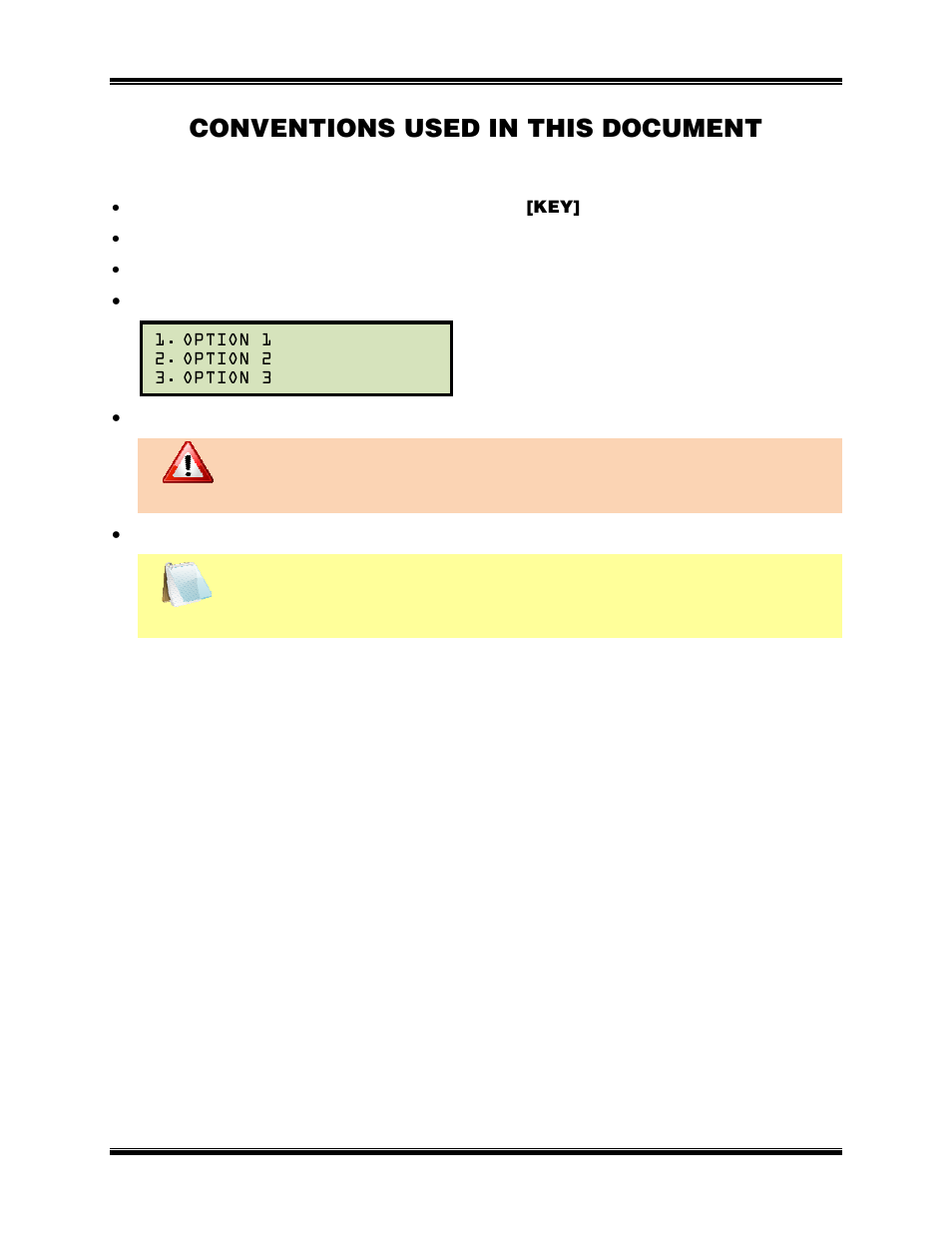 Conventions used in this document | Vanguard LTCA-10_40 User Manual | Page 5 / 58