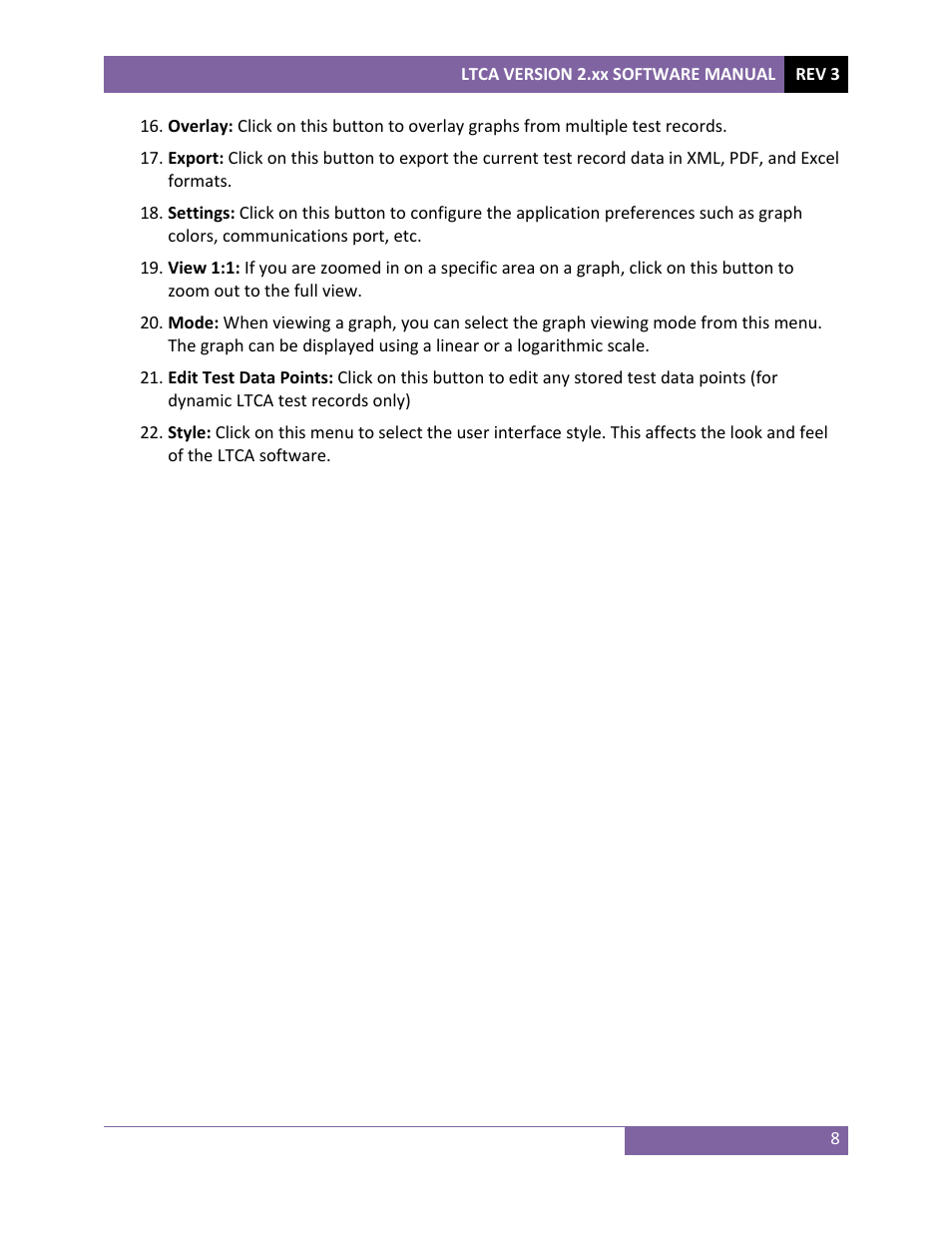 Vanguard LTCA-10, LTCA-40, WRM-10P, WRM-40 User Manual | Page 10 / 69