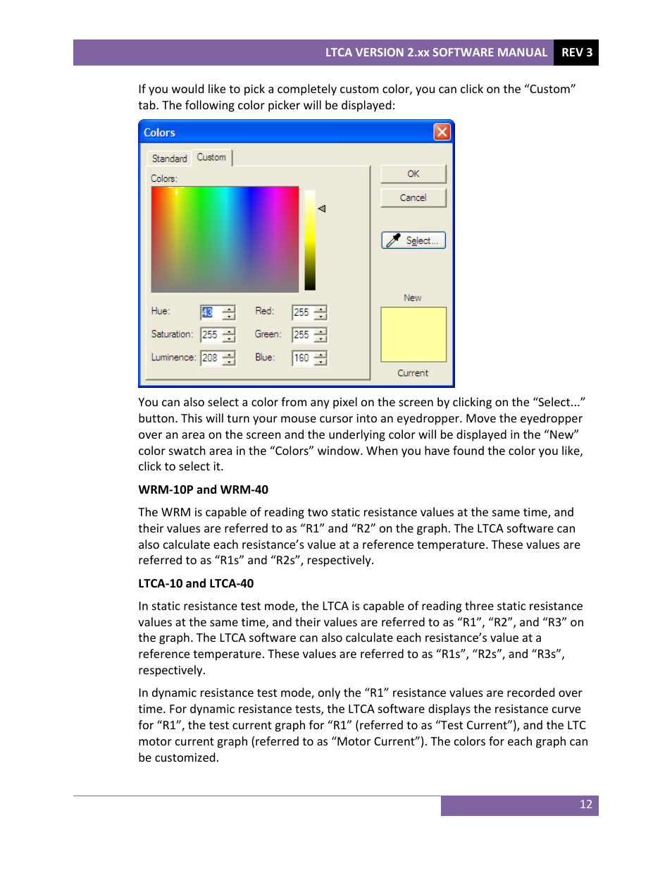 Vanguard LTCA-10, LTCA-40, WRM-10P, WRM-40 User Manual | Page 14 / 69