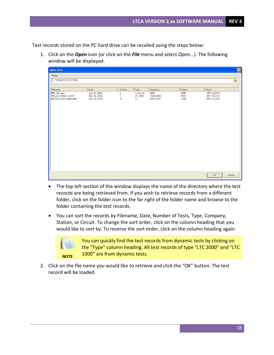 Vanguard LTCA-10, LTCA-40, WRM-10P, WRM-40 User Manual | Page 20 / 69