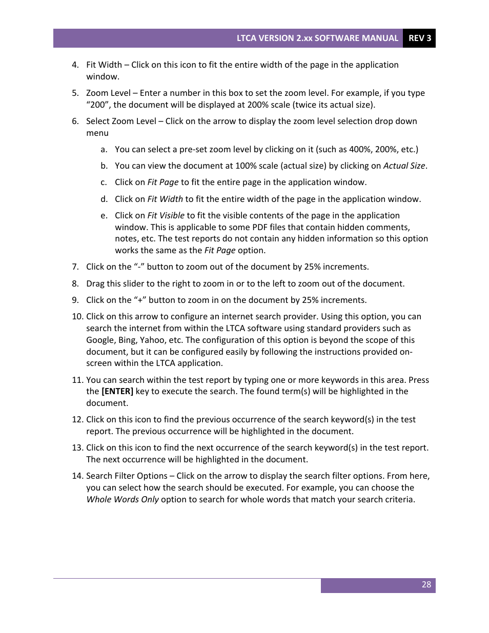 Vanguard LTCA-10, LTCA-40, WRM-10P, WRM-40 User Manual | Page 30 / 69