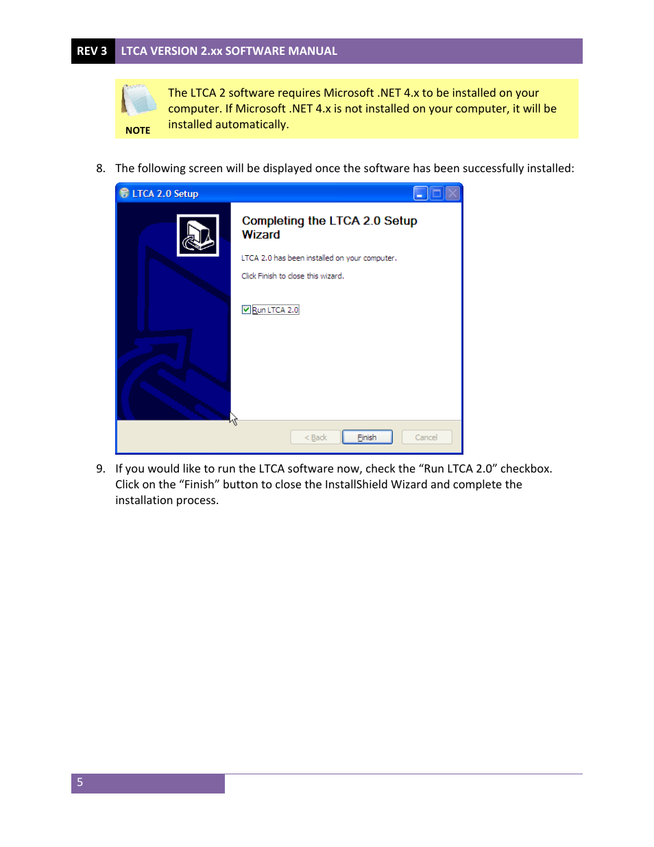 Vanguard LTCA-10, LTCA-40, WRM-10P, WRM-40 User Manual | Page 7 / 69