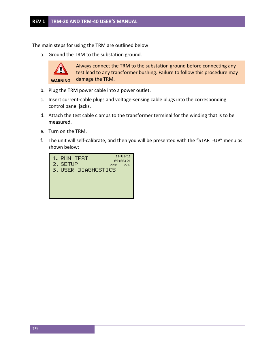 Vanguard TRM-20_40 User Manual | Page 23 / 86