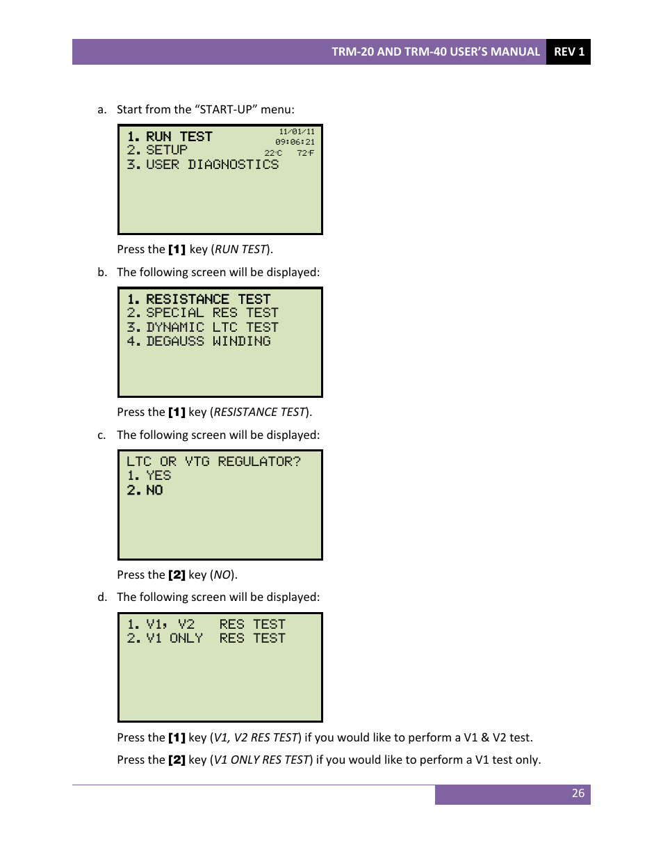 Vanguard TRM-20_40 User Manual | Page 30 / 86