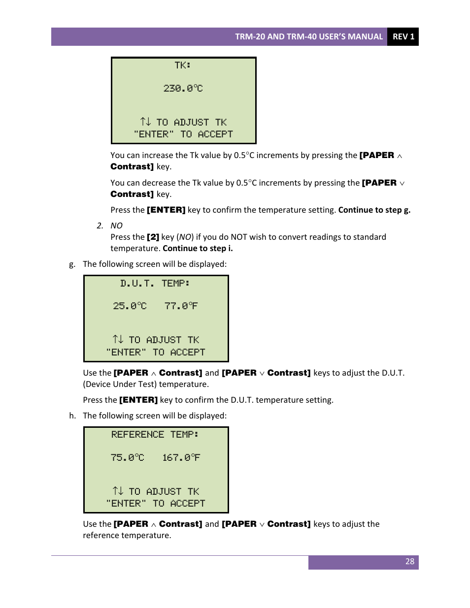 Vanguard TRM-20_40 User Manual | Page 32 / 86