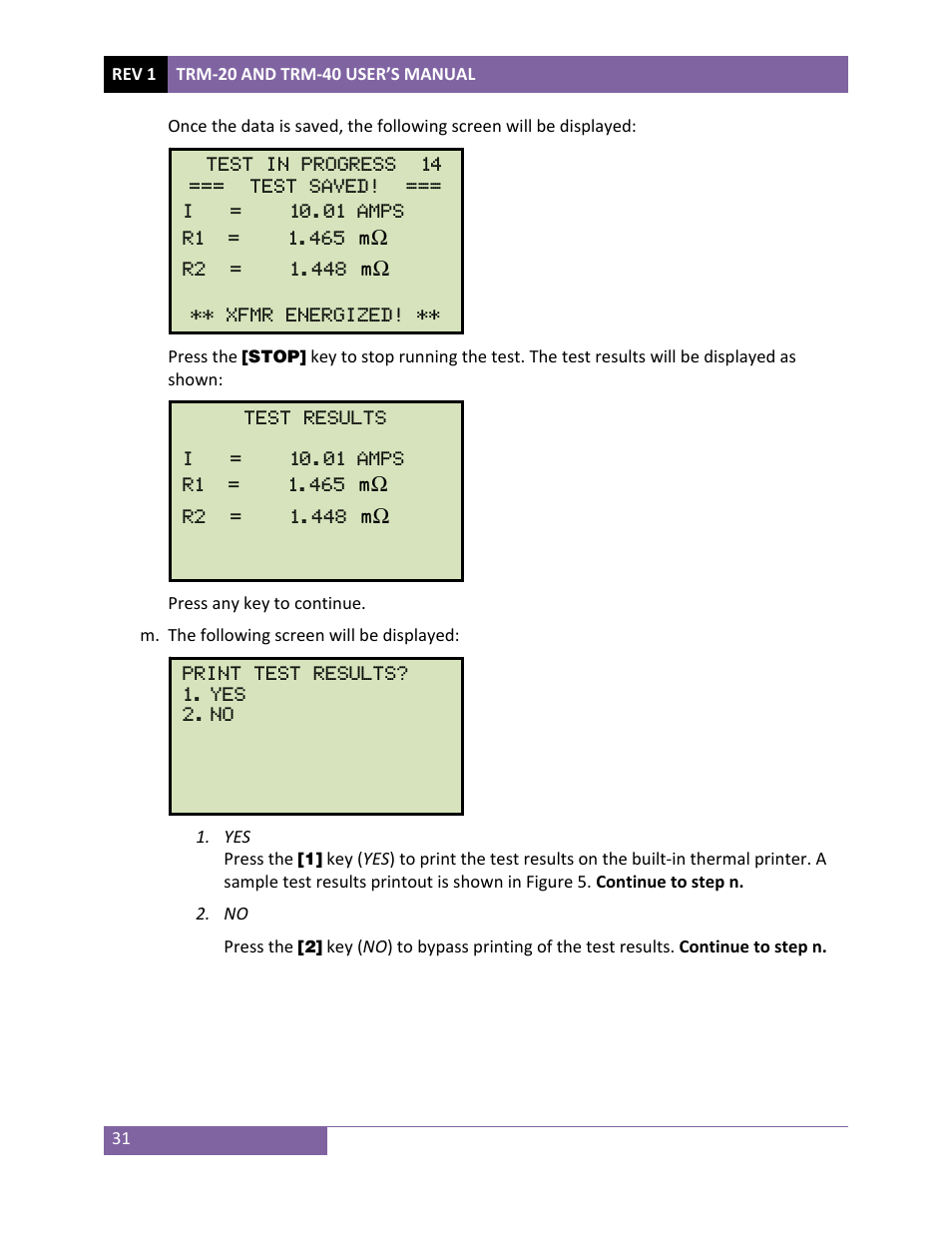 Vanguard TRM-20_40 User Manual | Page 35 / 86