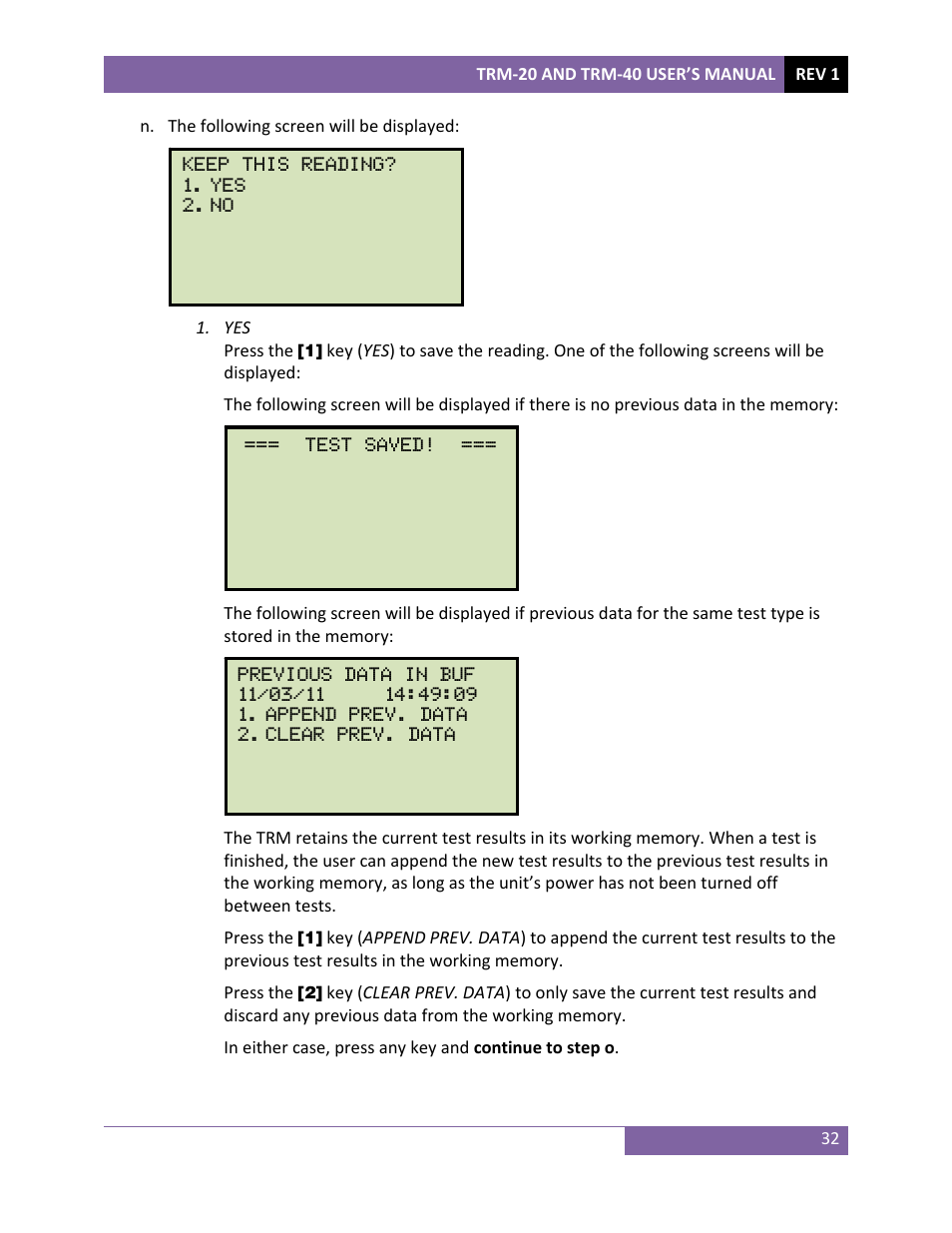 Vanguard TRM-20_40 User Manual | Page 36 / 86