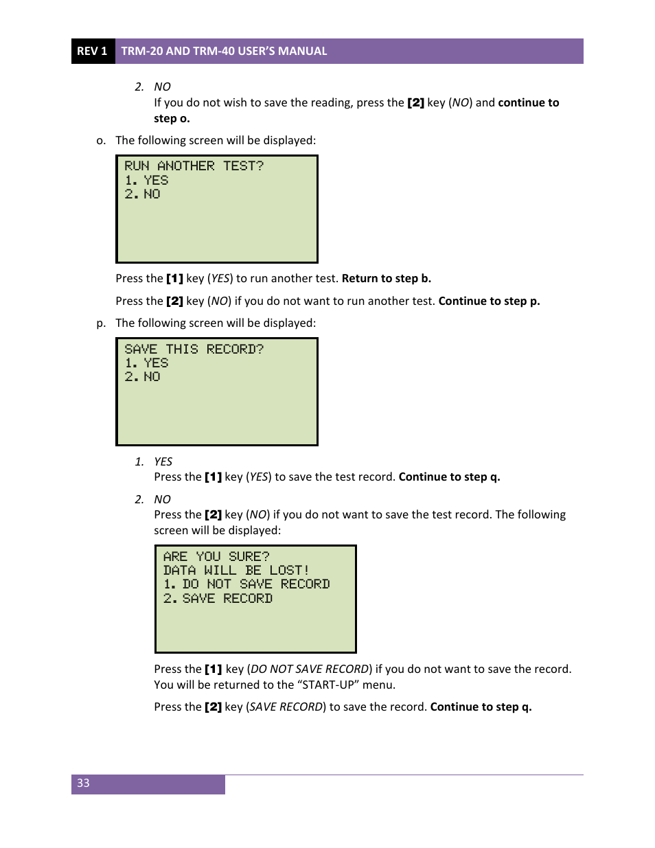 Vanguard TRM-20_40 User Manual | Page 37 / 86