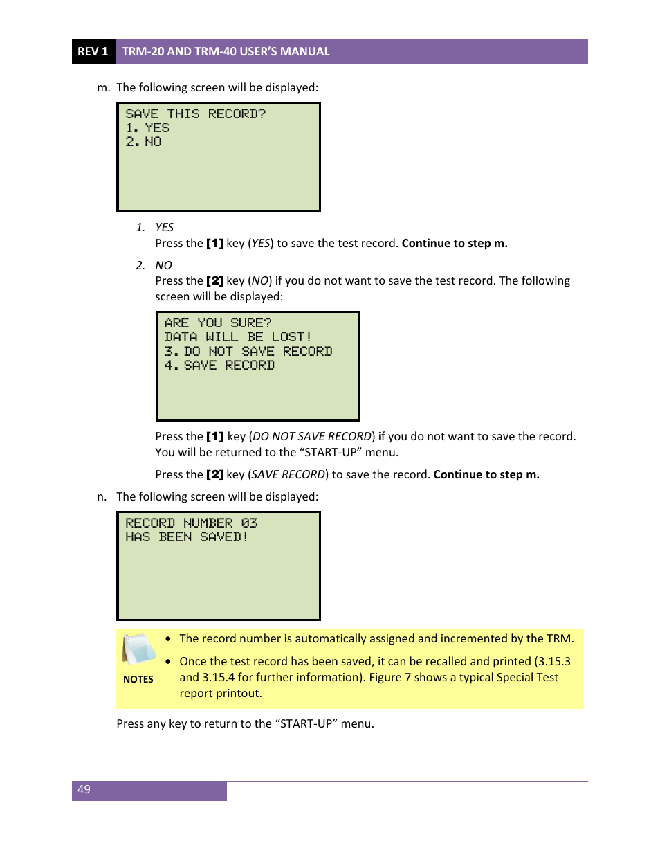 Vanguard TRM-20_40 User Manual | Page 53 / 86